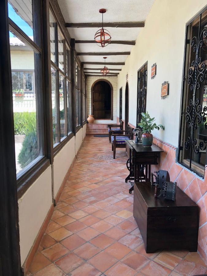 Hacienda Santa Ana Lodging Bed and Breakfast Guamote Exterior foto